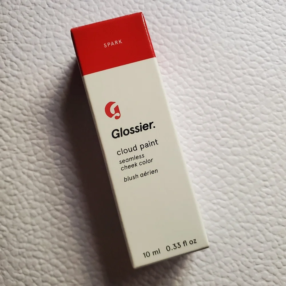 Glosssier CLOUD PAINT Cream Blush & lip Paint In Spark